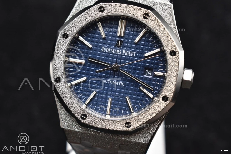 Textured Frosted SS Edition ZF Dial 15400 1:1 Oak A3120 Blue 41mm Case Bracelet Royal on Best SS 0321
